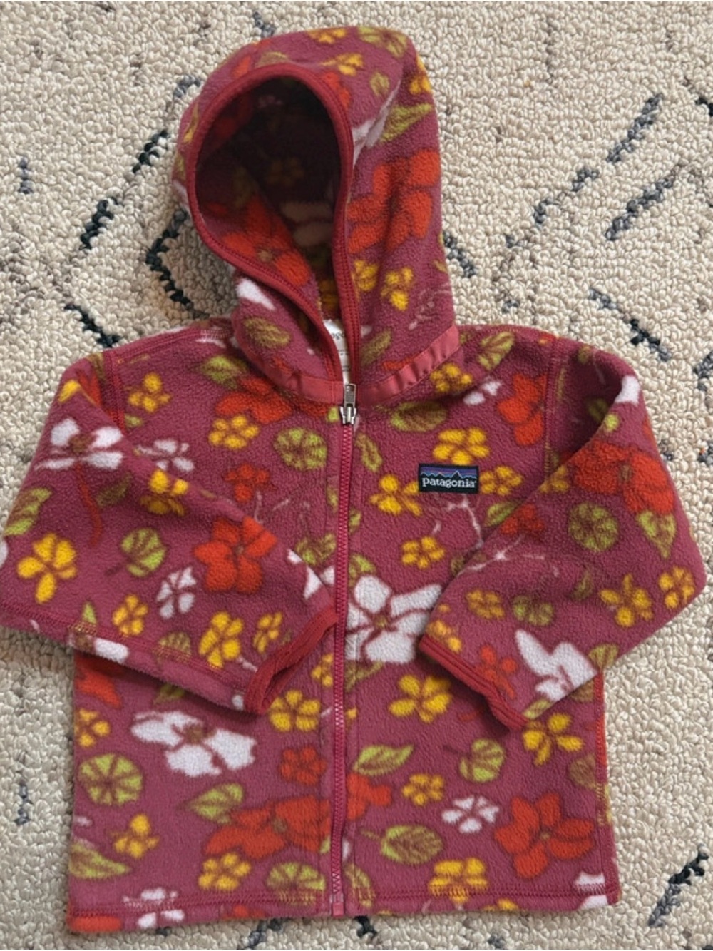 Patagonia fleece 🌺 18 m EUC